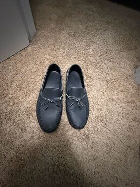 Louis Vuitton Leather Moccasin Loafers